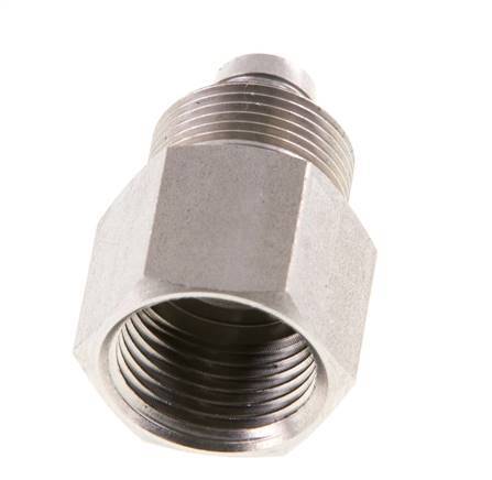 10x8 & G3/8'' Stainless Steel 1.4571 Straight Push-on Fitting with Female Threads