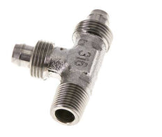 8x6 & R1/8'' Edelstahl 1.4305 Rechtwinkliges T-Stück zum Aufstecken mit Außengewinde
