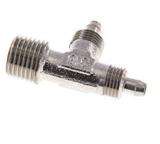 6x4 & R1/4'' Edelstahl 1.4305 Rechtwinkliges T-Stück zum Aufstecken mit Außengewinde