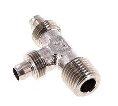 8x6 & R1/4'' Edelstahl 1.4305 Rechtwinkliges T-Stück zum Aufstecken mit Außengewinde