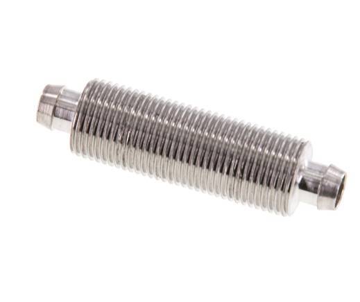 8x6 Edelstahl 1.4571 Gerade Aufsteckverschraubung Schottwand