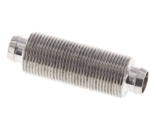 10x8 Stainless Steel 1.4571 Straight Push-on Fitting Bulkhead