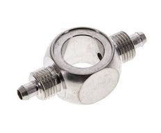 6x4 & G1/4'' Edelstahl 1.4571 Banjo T-Aufsteckfitting