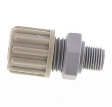 8x6mm & G1/8'' PA Gerade Verschraubung mit Außengewinde 10 bar [2 Stück]