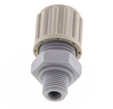 8x6mm & G1/8'' PA Gerade Verschraubung mit Außengewinde 10 bar [2 Stück]