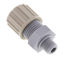 10x8mm & G1/8'' PA Gerade Verschraubung mit Außengewinde 10 bar [2 Stück]