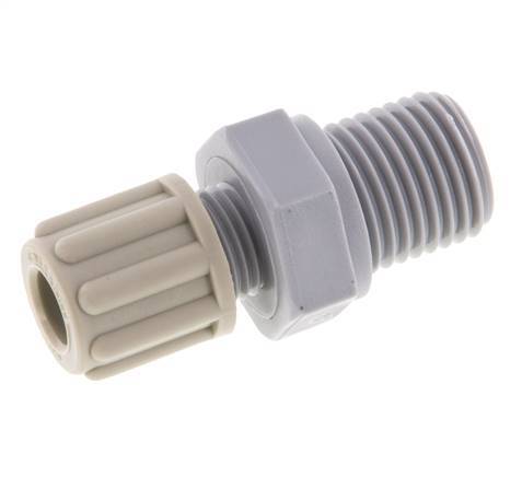 6x4mm & G1/4'' PA-Verschraubung mit Außengewinde 10 bar [5 Stück]