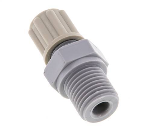 6x4mm & G1/4'' PA-Verschraubung mit Außengewinde 10 bar [5 Stück]