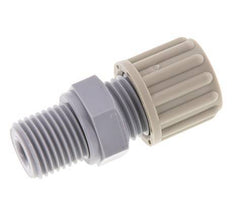 8x6mm & G1/4'' PA Druckverschraubung mit Außengewinde 10 bar [2 Stück]