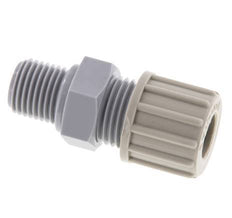 10x8mm & G1/4'' PA Druckverschraubung mit Außengewinde 10 bar [2 Stück]