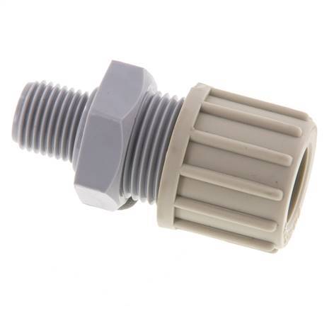 14x12mm & G1/4'' PA Gerade Klemmverschraubung mit Außengewinde 10 bar