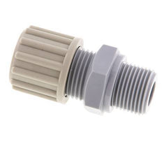 12x10mm & G3/8'' PA Gerade Verschraubung mit Außengewinde 10 bar