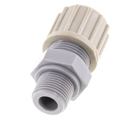 14x12mm & G3/8'' PA Gerade Klemmverschraubung mit Außengewinde 10 bar