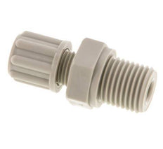 6x4mm & G1/4'' PP Druckverschraubung mit Außengewinde 10 bar [2 Stück]