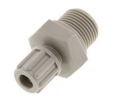 6x4mm & G3/8'' PP Straight Compression Fitting with Male Threads 10 bar