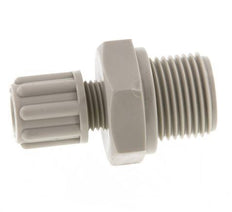 6x4mm & G3/8'' PP Druckverschraubung mit Außengewinde 10 bar