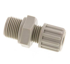 8x6mm & G3/8'' PP Druckverschraubung mit Außengewinde 10 bar