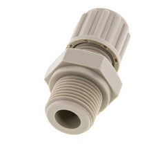 8x6mm & G3/8'' PP Druckverschraubung mit Außengewinde 10 bar