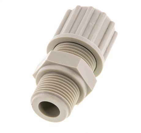 12x9mm & G3/8'' PP Druckverschraubung mit Außengewinde 10 bar