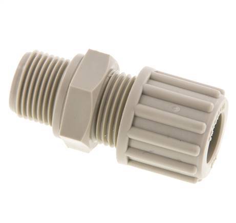 12x9mm & G3/8'' PP Druckverschraubung mit Außengewinde 10 bar