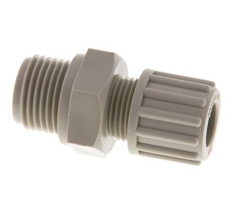 12x9mm & G1/2'' PP Druckverschraubung mit Außengewinde 10 bar