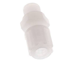 8x6mm & G1/4'' PVDF Straight Compression Fitting with Male Threads 10 bar