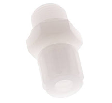 10x8mm & G3/8'' PVDF Druckverschraubung mit Außengewinde 10 bar