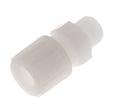 14x12mm & G3/8'' PVDF Straight Compression Fitting with Male Threads 10 bar