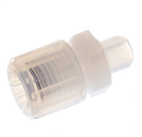 8x6mm & G1/8'' PFA Gerade Schneidverschraubung mit Außengewinde 10 bar