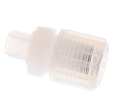 10x8mm & G1/8'' PFA Gerade Schneidverschraubung mit Außengewinde 10 bar