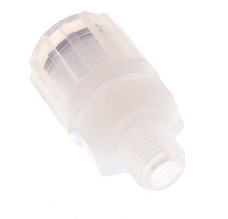 10x8mm & G1/8'' PFA Gerade Schneidverschraubung mit Außengewinde 10 bar