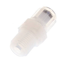 6x4mm & G1/4'' PFA Gerade Schneidverschraubung mit Außengewinde 10 bar