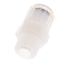 10x8mm & G3/8'' PFA Gerade Schneidverschraubung mit Außengewinde 10 bar