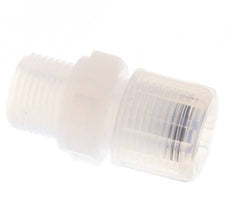 10x8mm & G3/8'' PFA Gerade Schneidverschraubung mit Außengewinde 10 bar