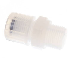 10x8mm & G3/8'' PFA Gerade Schneidverschraubung mit Außengewinde 10 bar