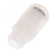 12x10mm & G3/8'' PFA Gerade Schneidverschraubung mit Außengewinde 10 bar