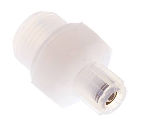 6x4mm & G1/2'' PFA Gerade Schneidverschraubung mit Außengewinde 10 bar