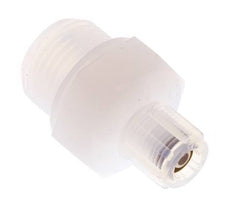 6x4mm & G1/2'' PFA Gerade Schneidverschraubung mit Außengewinde 10 bar