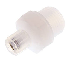 6x4mm & G1/2'' PFA Gerade Schneidverschraubung mit Außengewinde 10 bar