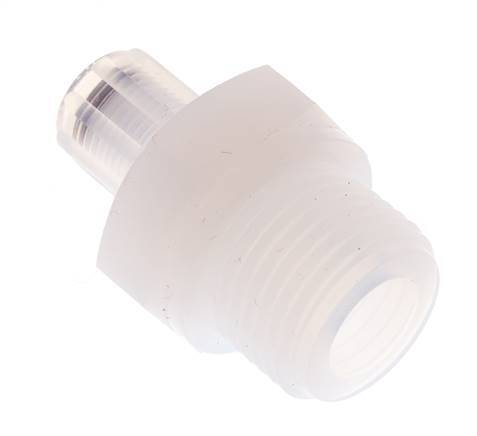 6x4mm & G1/2'' PFA Gerade Schneidverschraubung mit Außengewinde 10 bar