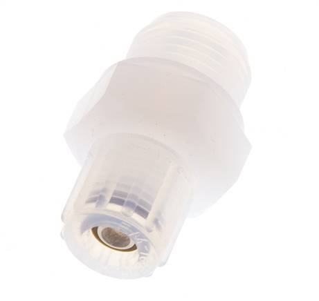 8x6mm & G1/2'' PFA Gerade Schneidverschraubung mit Außengewinde 10 bar