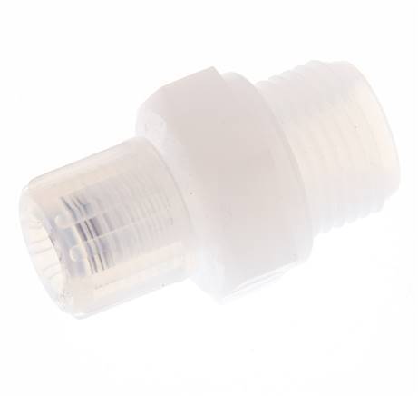 8x6mm & G1/2'' PFA Gerade Schneidverschraubung mit Außengewinde 10 bar