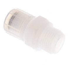 12x9mm & G1/2'' PFA Straight Cutting Fitting with Male Threads 10 bar