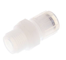 12x10mm & G1/2'' PFA Gerade Schneidverschraubung mit Außengewinde 10 bar