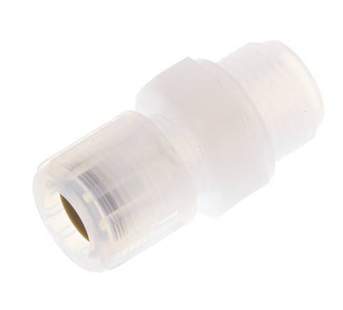 12x10mm & G1/2'' PFA Gerade Schneidverschraubung mit Außengewinde 10 bar