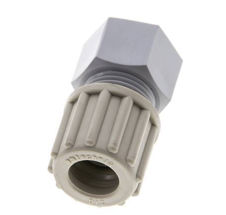 12x9mm & G1/8'' PA Straight Compression Fitting with Female Threads 10 bar