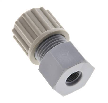 12x9mm & G1/8'' PA Straight Compression Fitting with Female Threads 10 bar