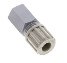 8x6mm & G1/4'' PA Straight Compression Fitting with Female Threads 10 bar [2 Pieces]