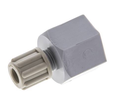 6x4mm & G3/8'' PA Straight Compression Fitting with Female Threads 10 bar [2 Pieces]