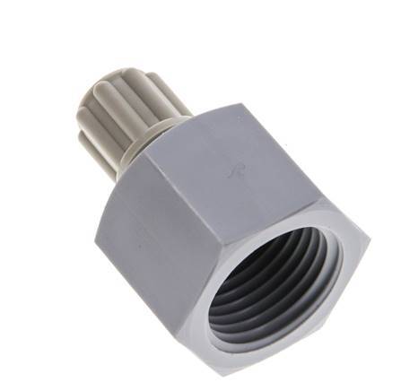 6x4mm & G1/2'' PA Straight Compression Fitting with Female Threads 10 bar